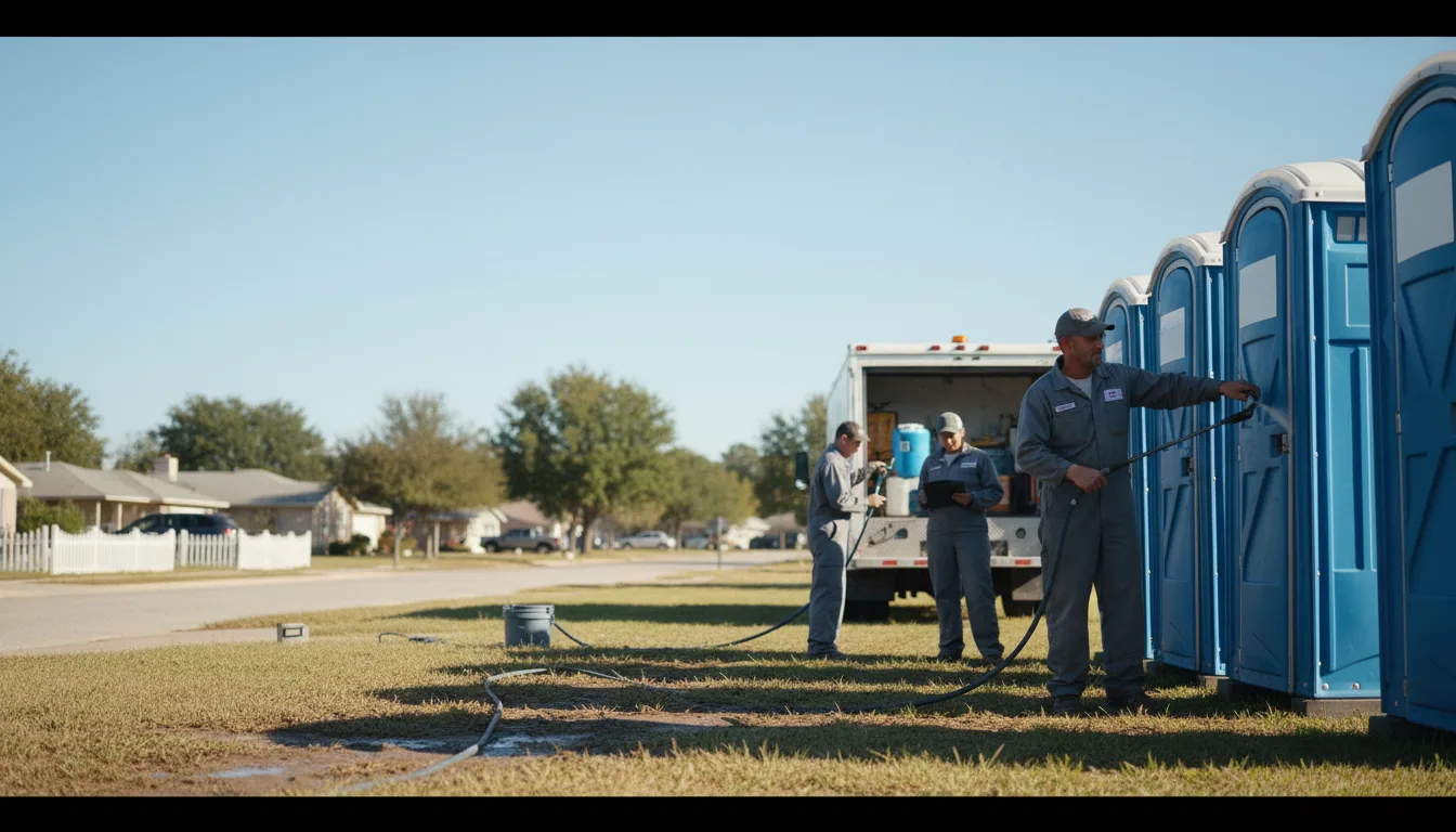 Long-Term Portable Toilet Rental in Davenport, ND near me